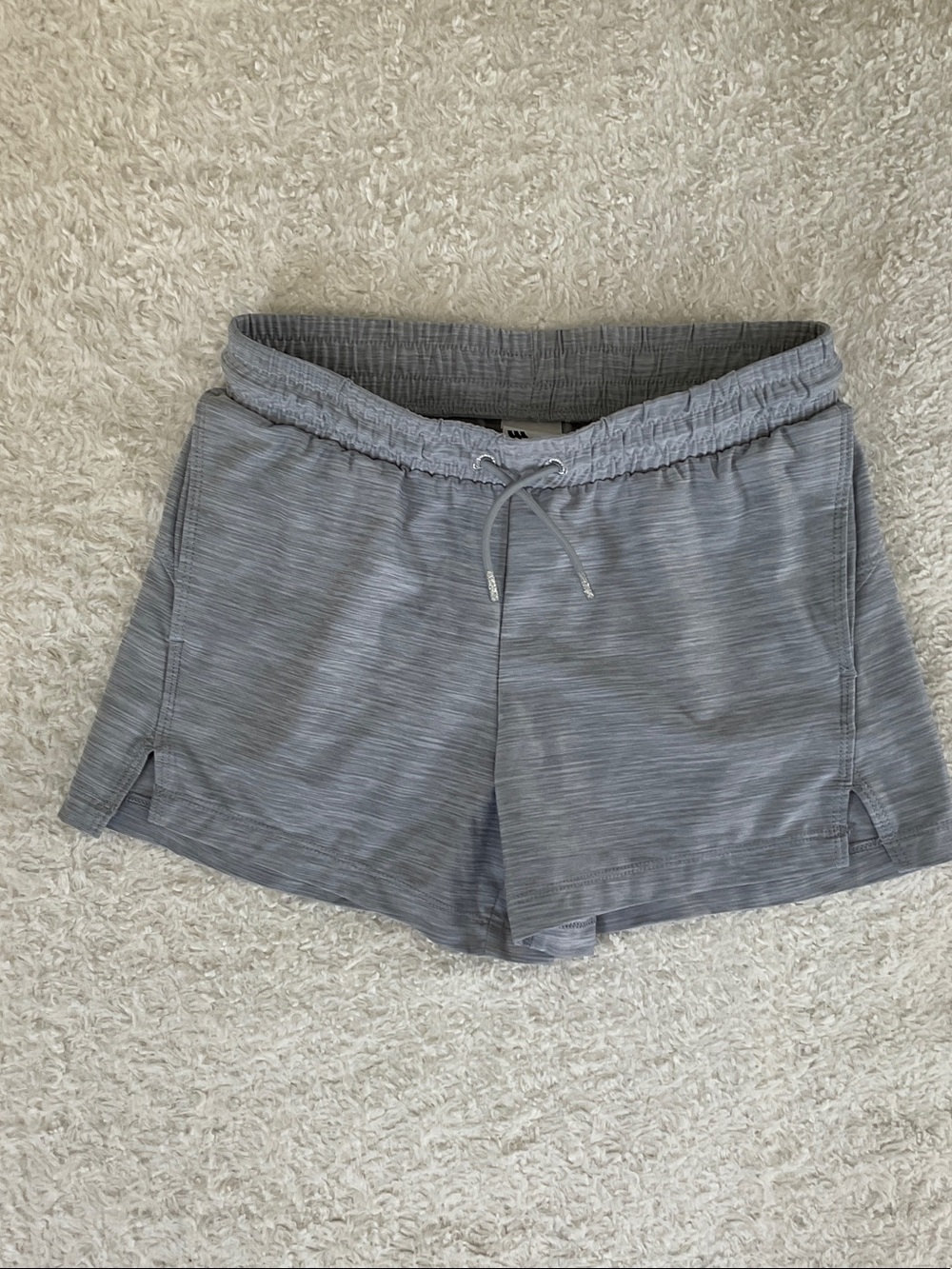 all in motion Heather Gray Girl's Athletic Lounge Shorts